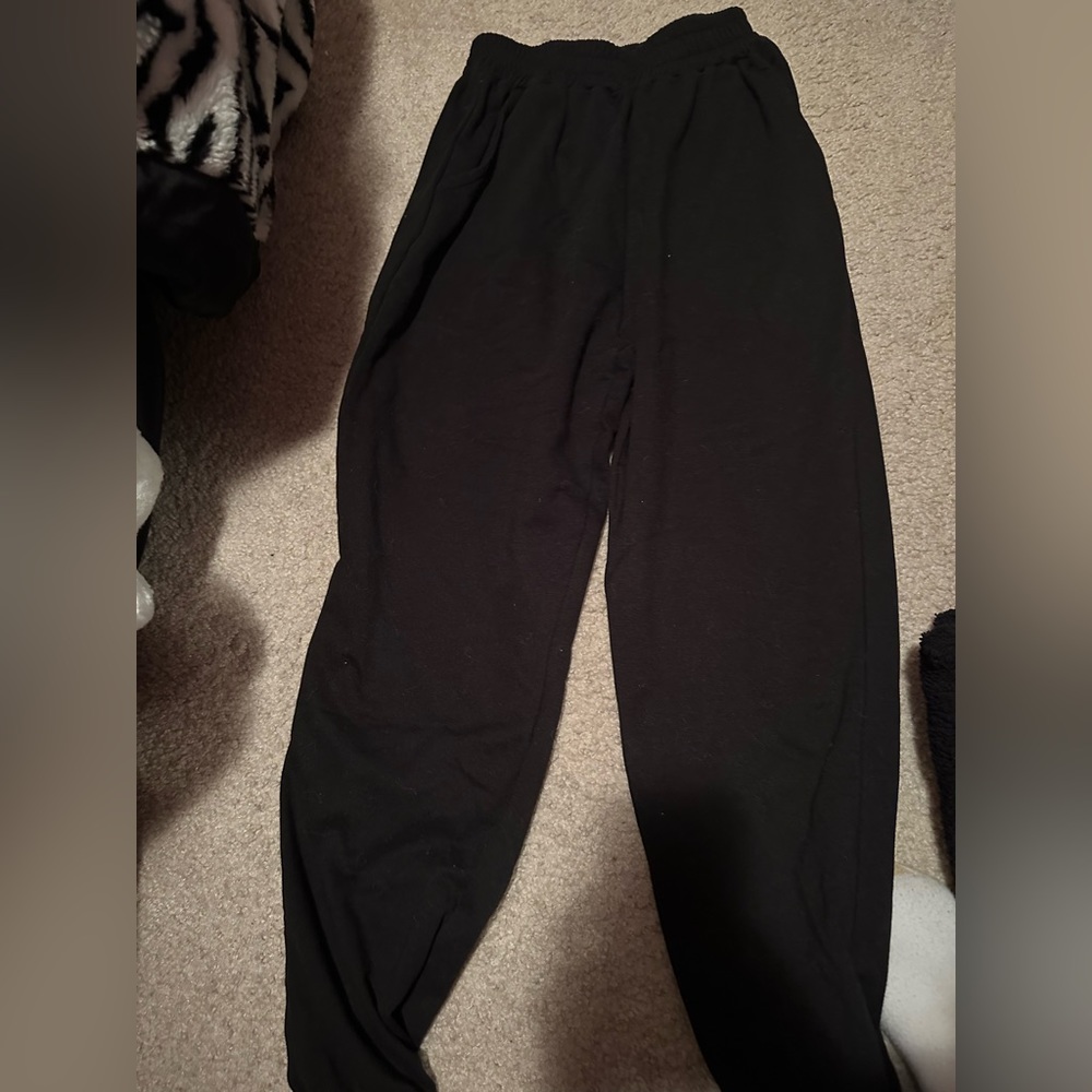 Shein black joggers